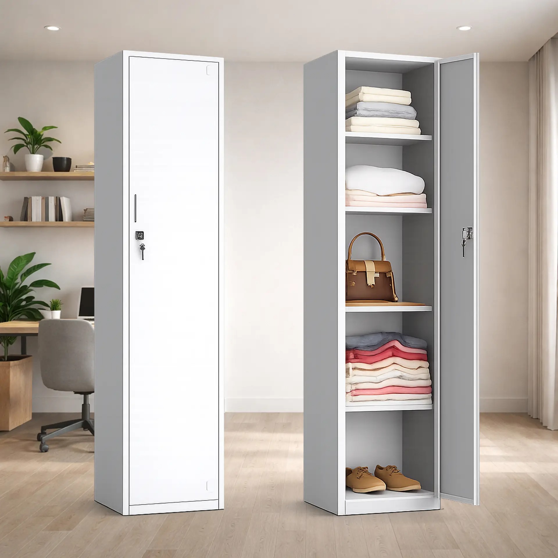 Metal cabinets for documents, tools and equipment