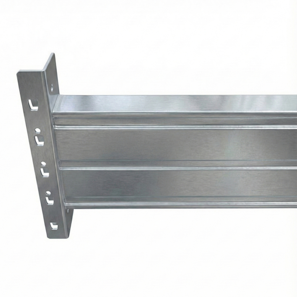 galvanized beam for pallet racks